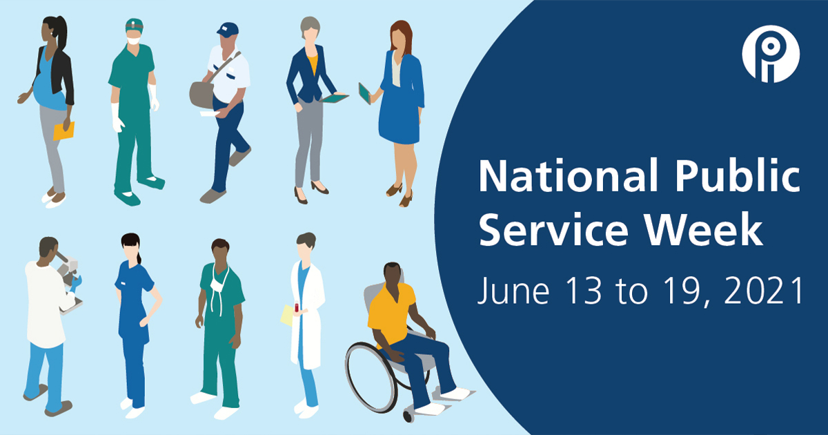 Let's celebrate you this National Public Service Week The
