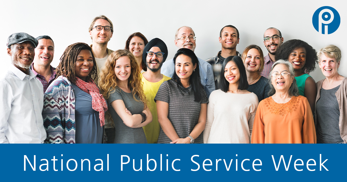 Happy National Public Service Week Join our telephone town hall The