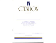 Citation Certificate