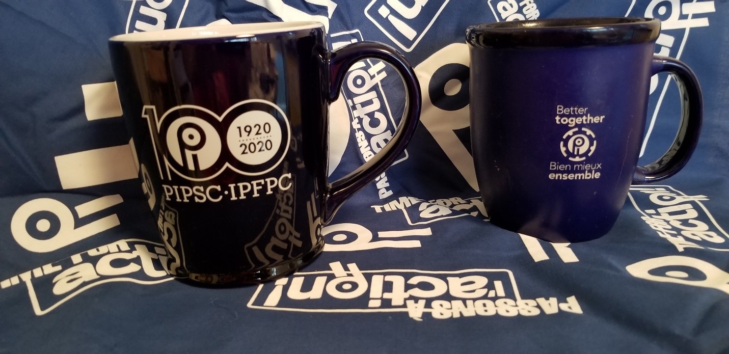 PIPSC 100 mugs