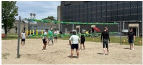 Canmet Volleyball Game