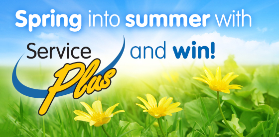 Service Plus Contest - Spring into Summer