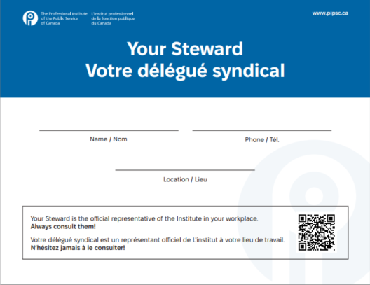 Votre délégué syndical affiche